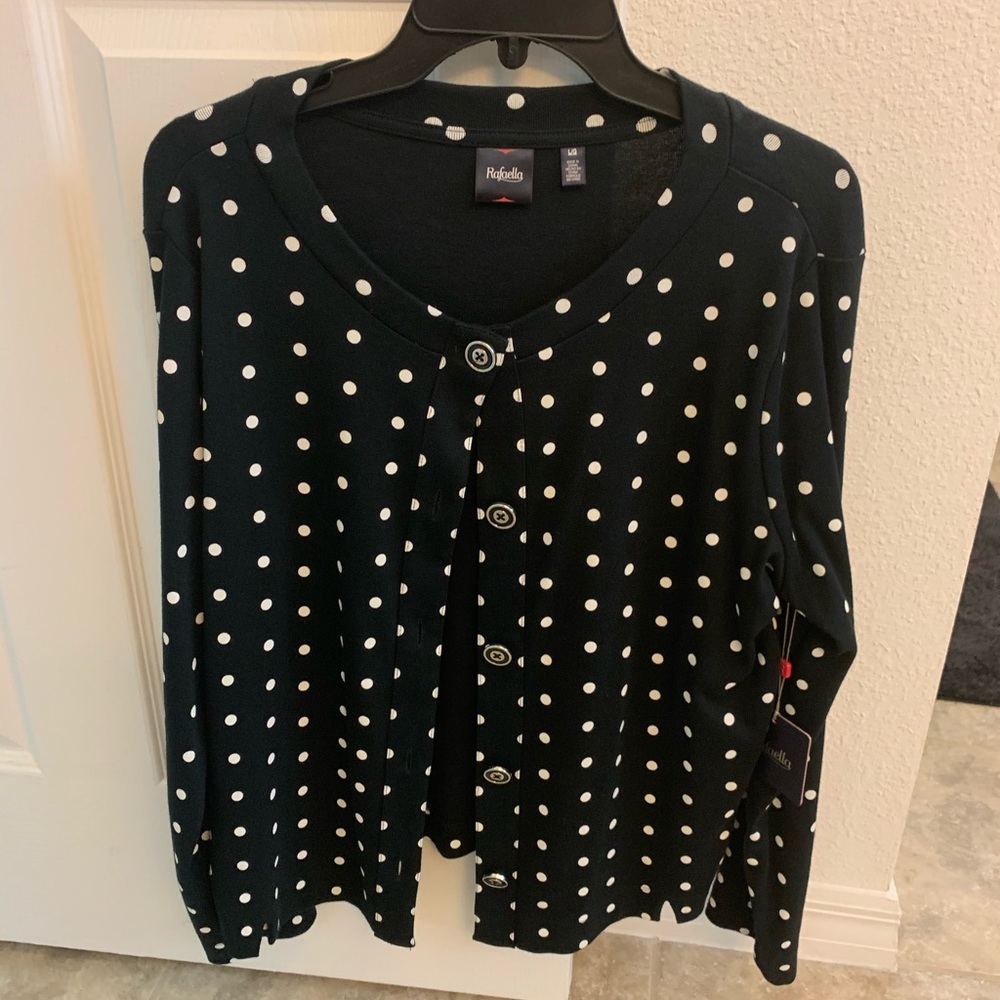 Rafella button down cardigan-new with tags